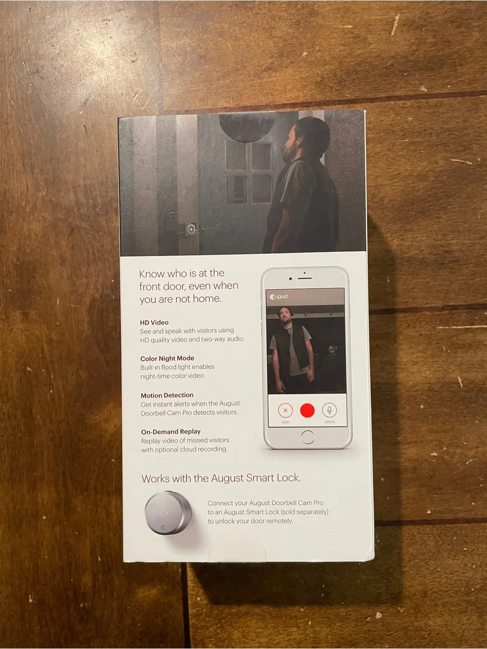 August doorbell cam